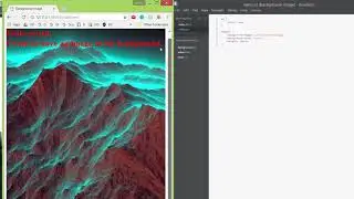 CSS - How to set background image on a web page or HTML element