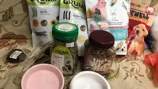 Покупки из зоомагазина / мы вернулись!
