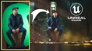 Поместить персонажа в Unreal Engine. Хромакей. After Effects