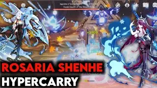 Rosaria Shenhe Hypercarry Rocks Genshin impact