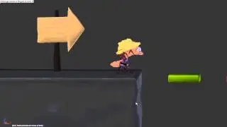Preview of animating a little caracter in Blender