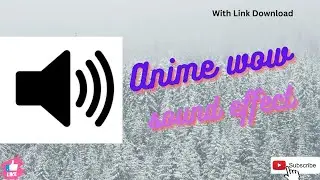 Anime wow sound effect