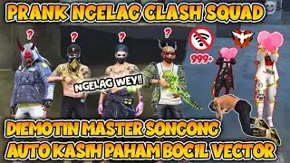 PRANK GLOBAL NGELAG DI RANK MASTER MALAH DIEMOTIN ORANG SONGONG NGAMUK AUTO KASIH PAHAM BOCIL VECTOR