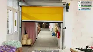 Hızlı Pvc Sarmal Branda Kapı - Türkay Otomatik Kapı