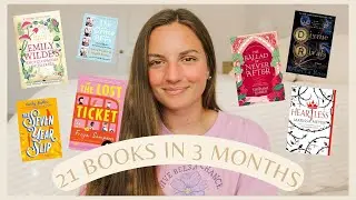 Every book I've read so far this year! romance, fantasy & more! ⭐️