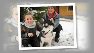 Веселая праздничная фотосессия #хаски Ивиты!