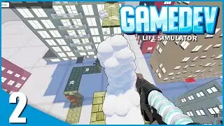 SUCIEDAD MAXIMA Y MINERIA ROTISIMA - GAMEDEV LIFE SIMULATOR #2 | Gameplay Español