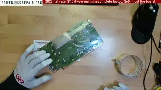 How to fix repair a broken power jack on Asus X712EA Vivobook 17 k172e socket input charging port