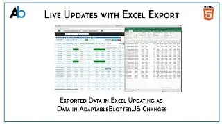 Live Updates In Excel Using AdaptableBlotter.JS and OpenFin
