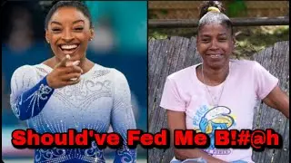 Simone Biles owes her crackhead mom nothing.