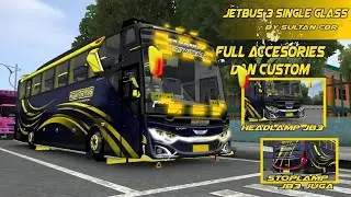 Share!!! Kodename Jetbus 3 Single Glass Ceper By Sultan Cbr || Bussid V4.3.4