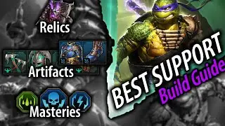 BEST BUILD, Items and MASTERIES for the Genius Ninja DONATELLO | Raid Shadow Legends Guide