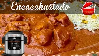 Cómo hacer Encacahuatado de puerco en la NInja Foodie / Platillo para fiestas NAVIDAD y FIN DE AÑO