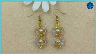 Easy Daisy Earrings Tutorial