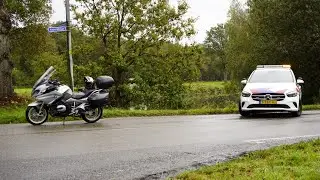 Kop staart aanrijding op kruising in Huis ter Heide