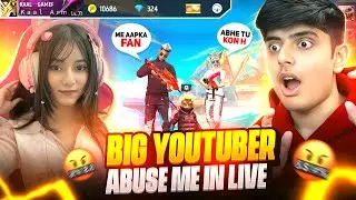 BIG YOUTUBER ABUSE ME IN LIVE😱 - Impossible 🎯 + 24kGoldn - Mood ❤ (FreeFireighlights)