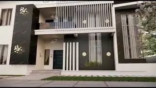 Architectural 3d rendering, revit 2022.