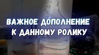 Важное дополнение к видео о мацерате!