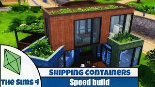 Sims 4 Speed Build: Shipping Containers