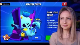 Merita 149 Gems Dark Lord Spike Skin? - Brawl Stars