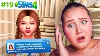 The SIMS 4 CALLED THE SOCIAL SERVICES ON MY DAUGHTER... 😡😡 (The Sims 4 #19! 👶)