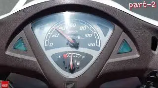 || honada aviator 2016 model top speed sitt in 3peoples||