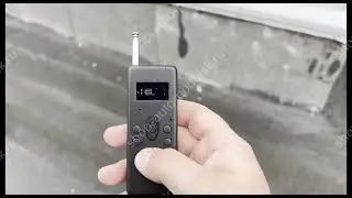 Test of the universal remote control for rolling shutters and gates