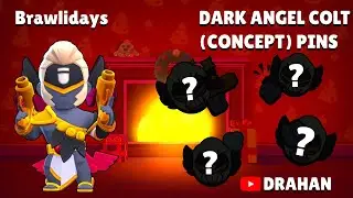 Dark Angel Colt pins - Timelapse #brawlstars #brawlidays