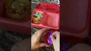 Packing leftovers for lunch in a cute way ￼