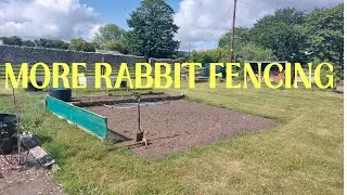 More rabbit fencing