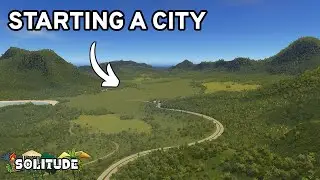 Starting a DETAILED Tropical City in Cities Skylines! | Solitude Ep 1