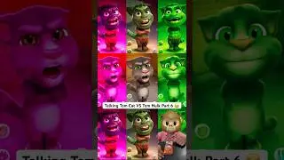 Talking Tom Cat VS Tom Hulk Part 6 #shorts
