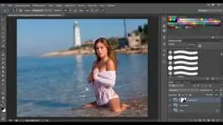 Уроки Фотошопа.Размыть задний фон в фотошопе