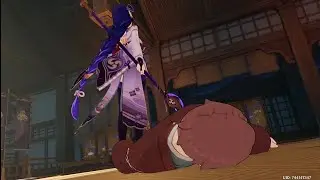 Reflections of Mortality, Raiden Shogun Story Quest I, Genshin Impact. Dialogue and Scene's only
