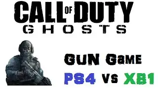 COD Ghosts Gun Game- PS4 vs XB1