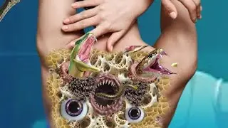 ASMR Trypophobia Infected Satisfying From Back Side/Animation Treatment @ASMRanimation1234