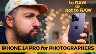 iPhone 14 Pro for photographers - Shooting RAW vs JPGs vs Sony A7IV