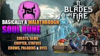 Soul Runes - Gems, Statues, Criptex, Crow, Paladin & Dye Walkthrough - Blades Of Fire Guide