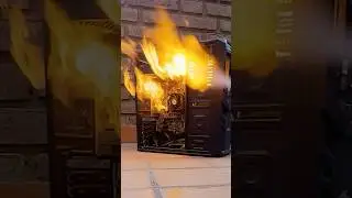 QUEME UNA PC #pc #pcgamer