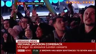 Michael Jackson announce comeback 2009 PART 1 HD VIDEO