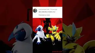 Absol vs Zeraora Pokemon unite 