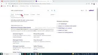 amazon seller central seller accont