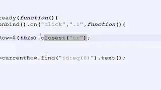 Delete from HTML Table using JQuery