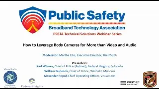 How to Leverage Body Cameras for More than Video and Audio May 28, 2020