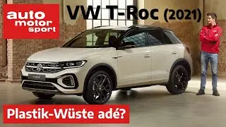 VW T-Roc Facelift (2021): First the hard plastic king, now premium? | auto motor und sport