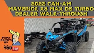 2022 CAN-AM MAVERICK X3 MAX DS TURBO DEALER WALK-THROUGH