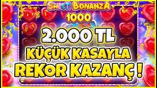 SLOT OYUNLARI SWEET BONANZA 1000 🍬 KÜÇÜK KASA İLE HARİKA KAZANÇLAR!