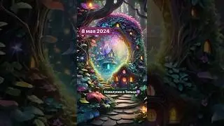 8 мая 2024 - Новолуние в Тельце♉️ Создание нового мира ❤️ #гороскопнакаждыйдень #новолуние #луна
