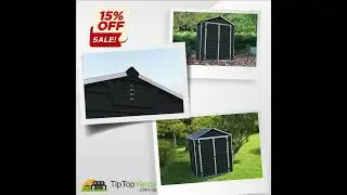 SkyLight Garden Shed 6'