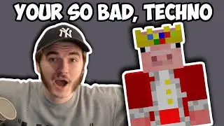 Jschlatt roasts Technoblade at his own stream